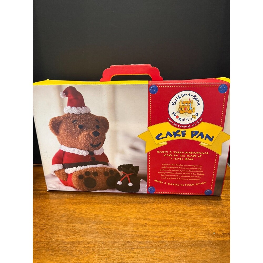 Build A Bear Cake Pan William Sonoma by Nordic Ware Baking 3D Kitchen In Box